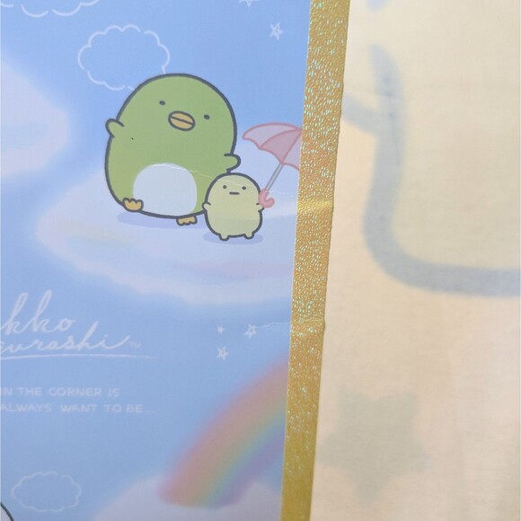 Sumikko Gurashi Rainbow Unlined B5 Notebook - Picture 2 of 4
